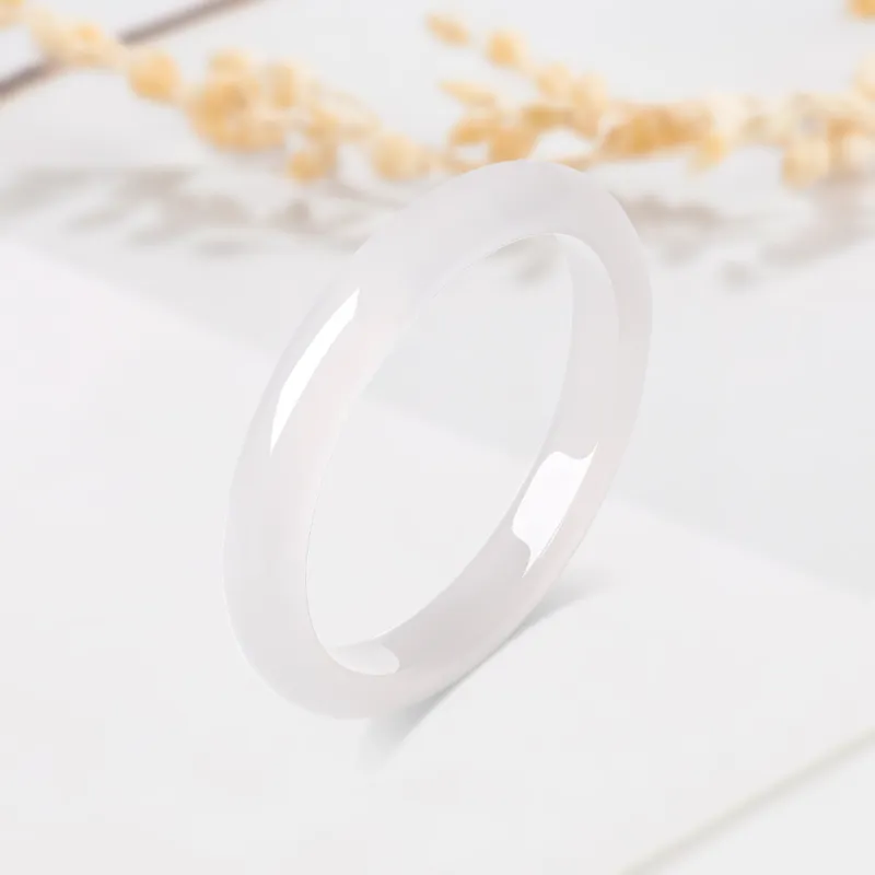 Fortune Gold Chalcedony Bangles Women's-5