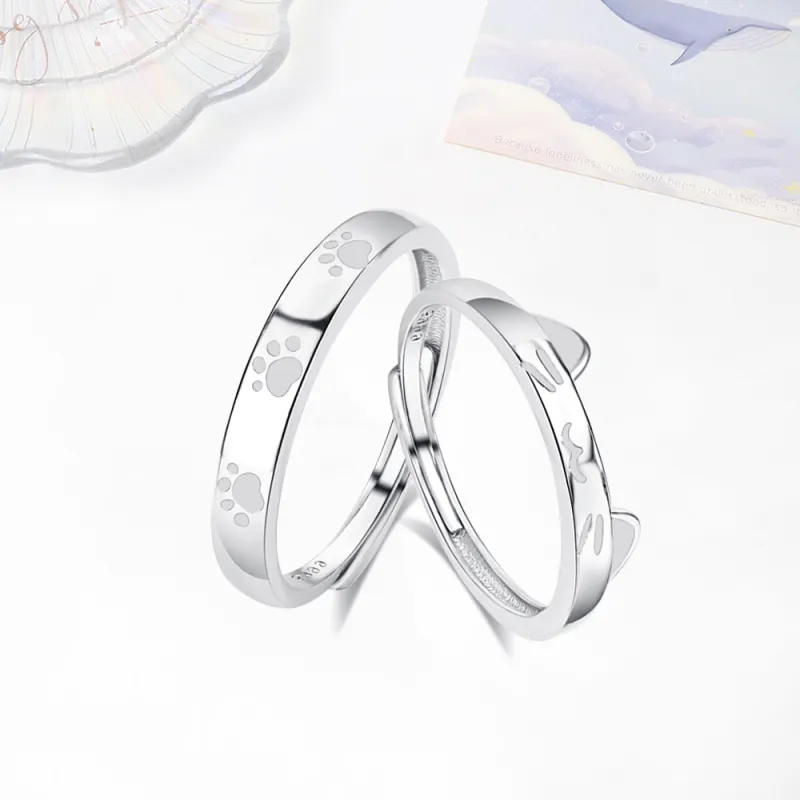 Fortune Gold Customizable Lettering Box Ring Unisex-15