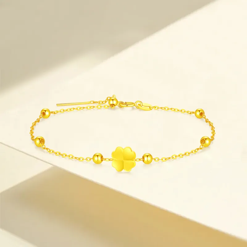 Fortune Gold Hand Accessory Box Bracelet Unisex-1