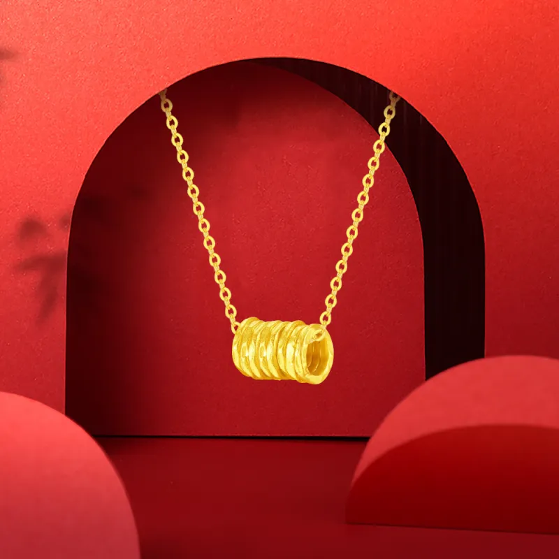 Fortune Gold Jewelry Necklaces Unisex-28