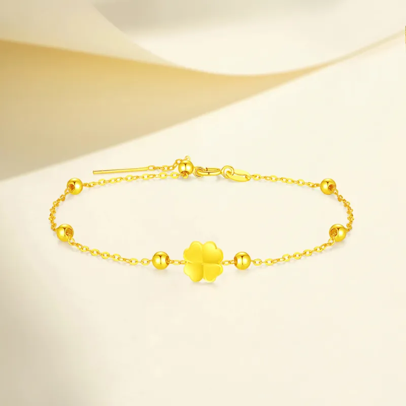 Fortune Gold Hand Accessory Box Bracelet Unisex-2