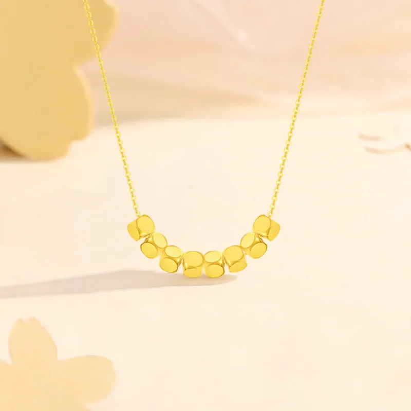 Fortune Gold Box Jewelry Collarbone Chain Women's-19