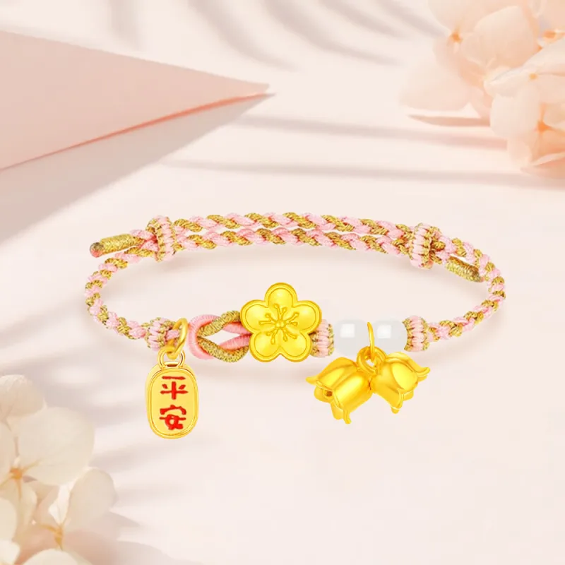 Fortune Gold Bracelet Women's-3