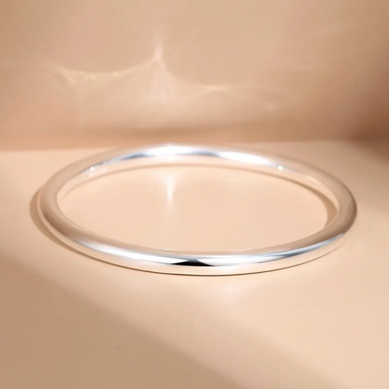 Fortune Gold 999 Fine Silver Bangles Women's-3