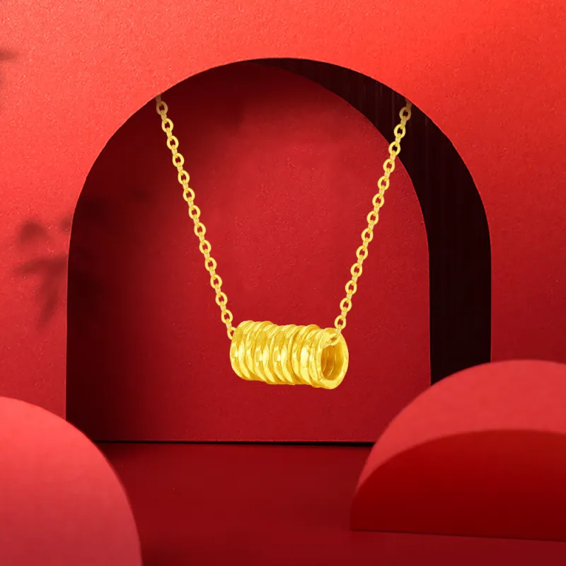 Fortune Gold Jewelry Necklaces Unisex-33
