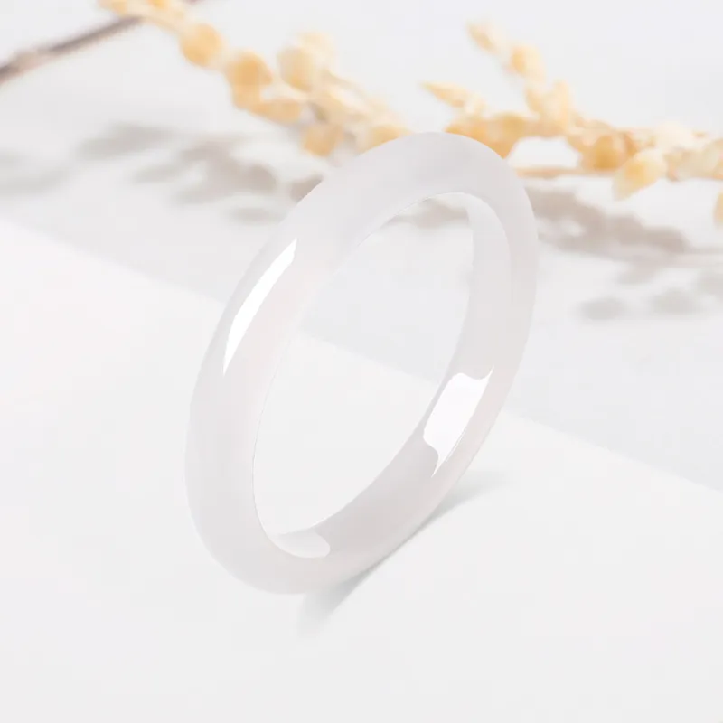 Fortune Gold Chalcedony Bangles Women's-4