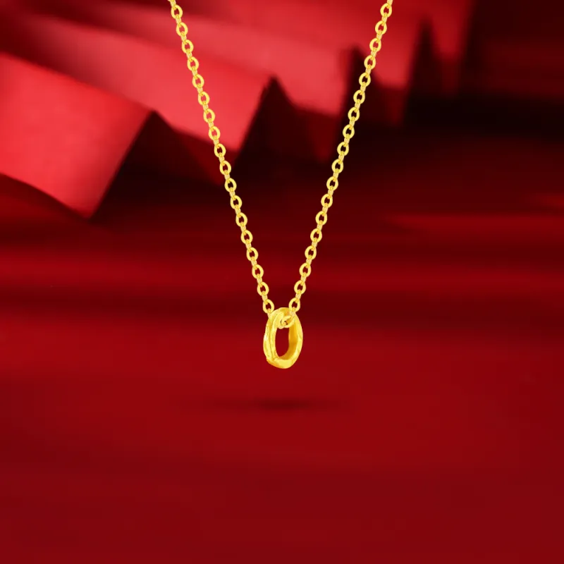 Fortune Gold Jewelry Necklaces Unisex-3