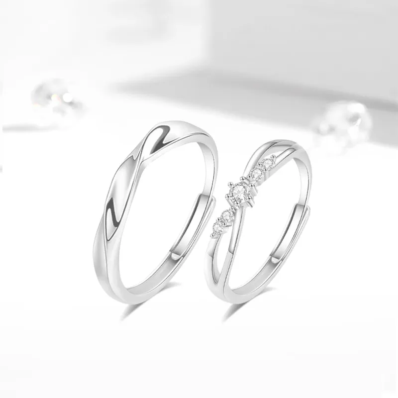 Fortune Gold S999 Fine Silver Rings Unisex-11