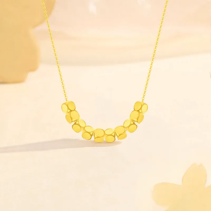 Fortune Gold Box Jewelry Collarbone Chain Women's-24