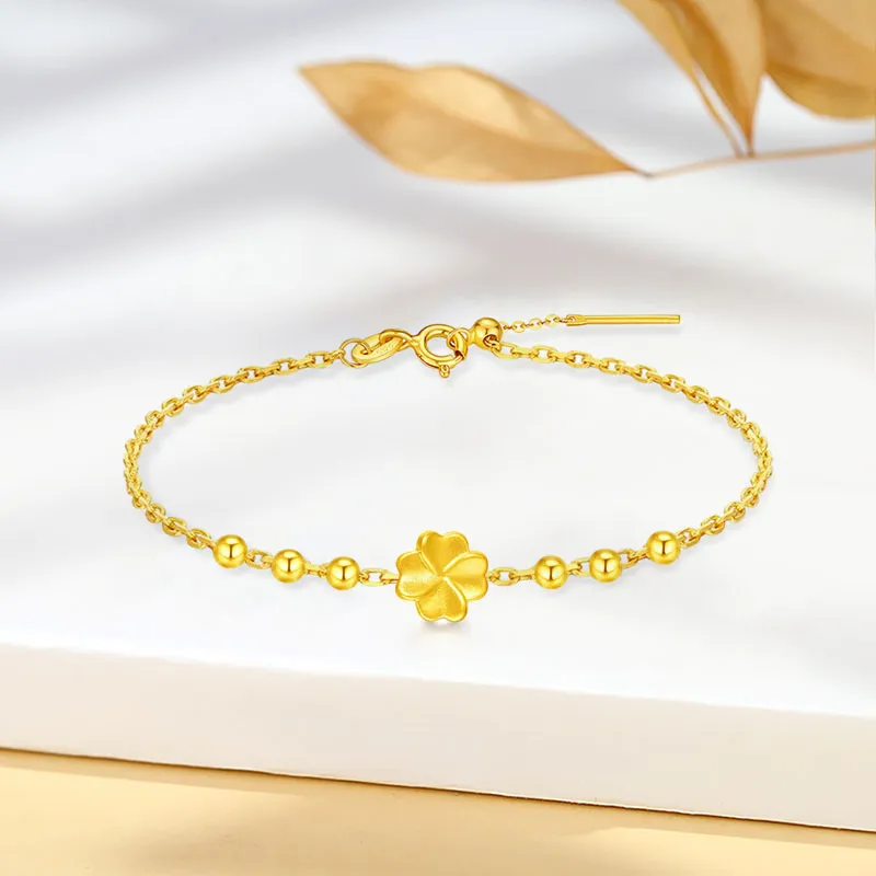 Fortune Gold Hand Accessory Box Bracelet Unisex-6