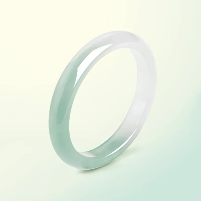 Fortune Gold Chalcedony Bangles Women's-3