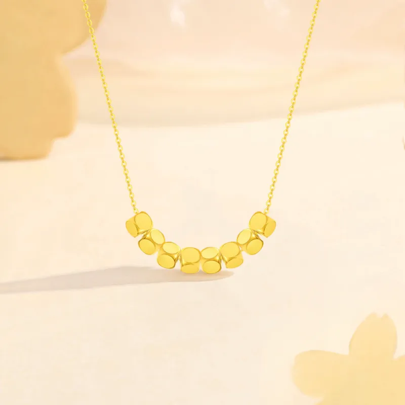 Fortune Gold Box Jewelry Collarbone Chain Women's-20