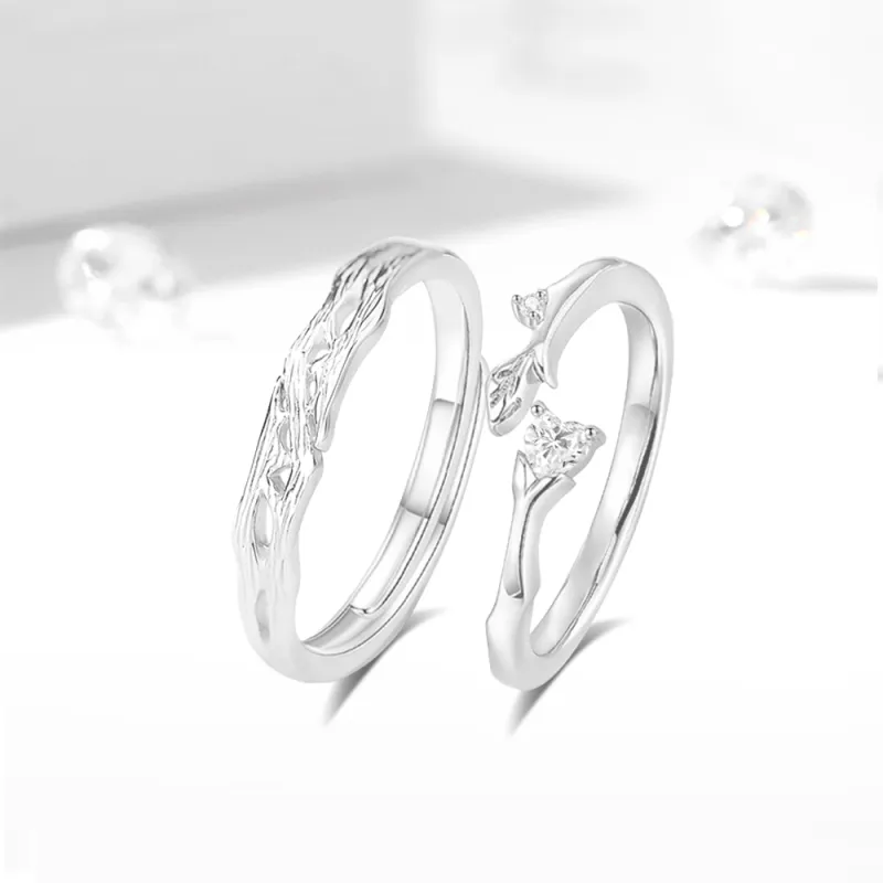 Fortune Gold 999 Fine Silver Rings Unisex-3