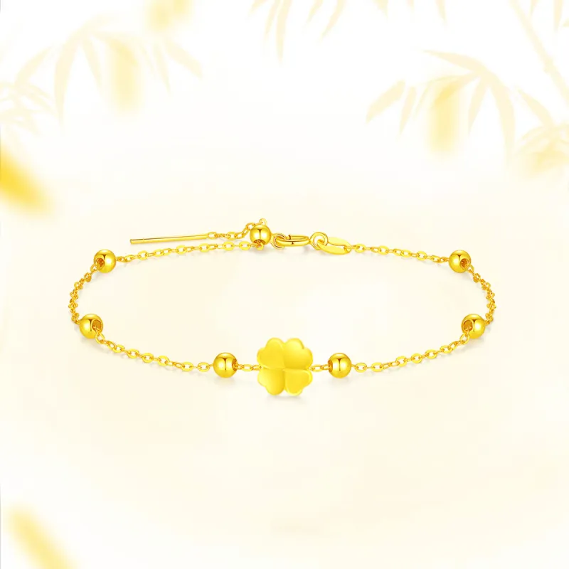 Fortune Gold Hand Accessory Box Bracelet Unisex-4