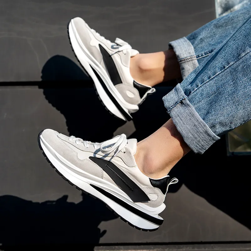 IZEIZIG Cushioning, Abrasion Resistant, Breathable, Moisture Wicking, Lightweight, Rebound Low Top Casual Shoes Men's-4