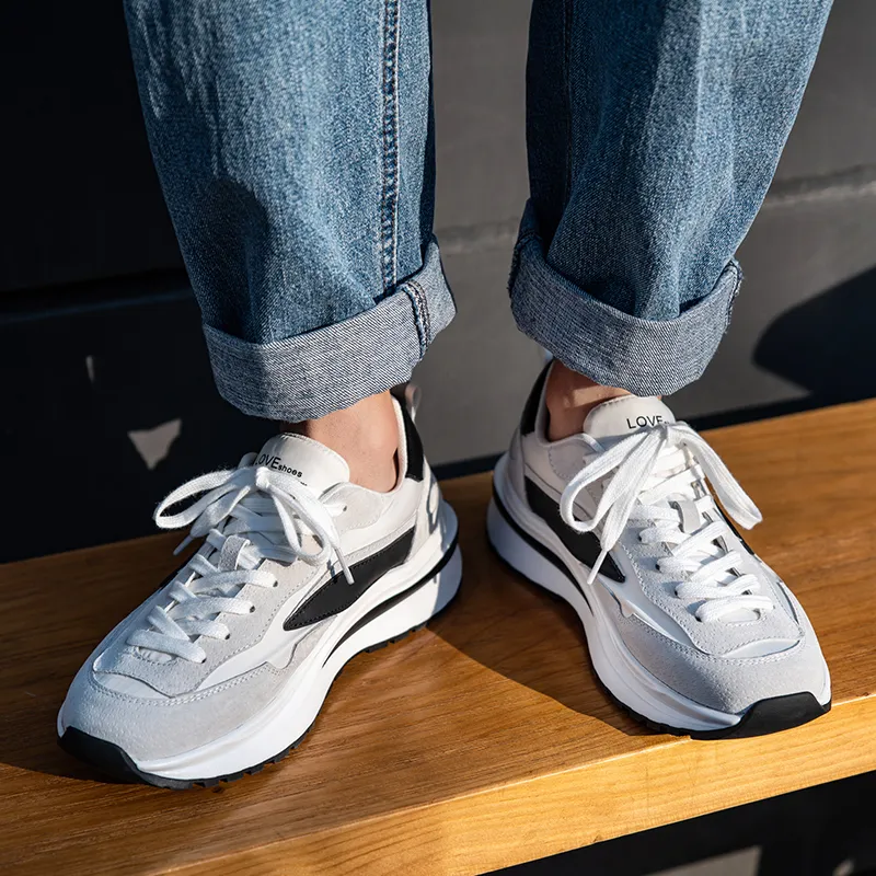 IZEIZIG Cushioning, Abrasion Resistant, Breathable, Moisture Wicking, Lightweight, Rebound Low Top Casual Shoes Men's-3