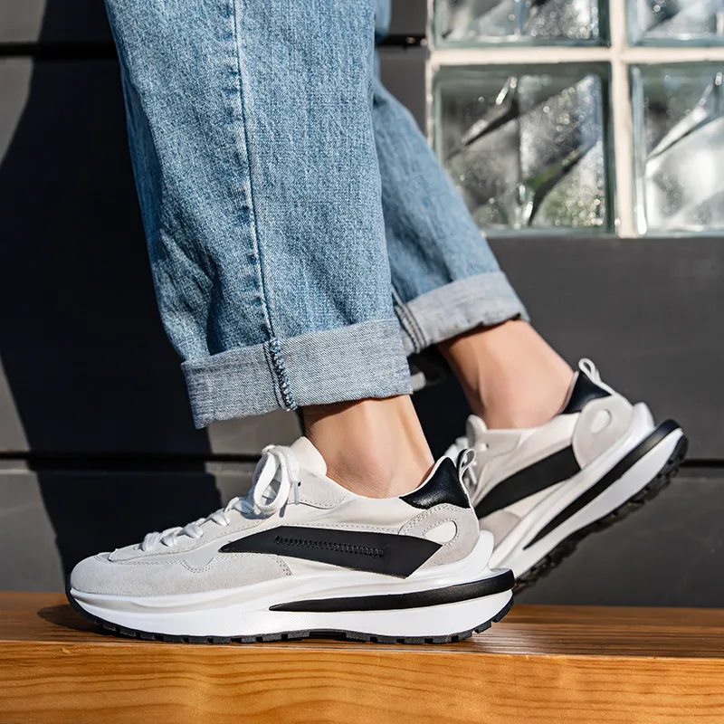 IZEIZIG Cushioning, Abrasion Resistant, Breathable, Moisture Wicking, Lightweight, Rebound Low Top Casual Shoes Men's-2