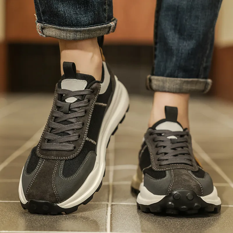 IZEIZIG Cushioning, Slip Resistant, Abrasion Resistant, Breathable Low Top Casual Shoes Men's-9
