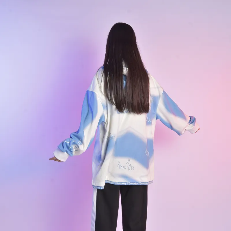 FireMonkey Sweatshirts Unisex Blue-4