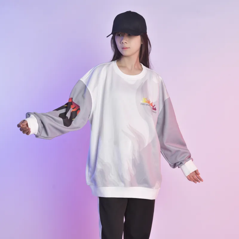 FireMonkey Sweatshirts Unisex Gray-2