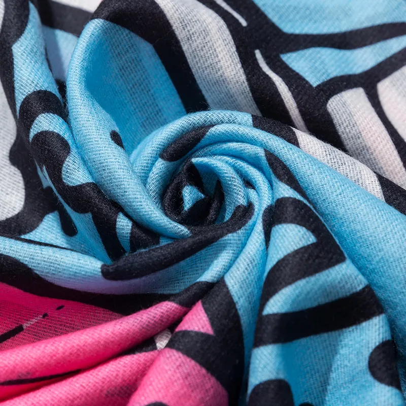 FireMonkey Knit Scarves Unisex-4