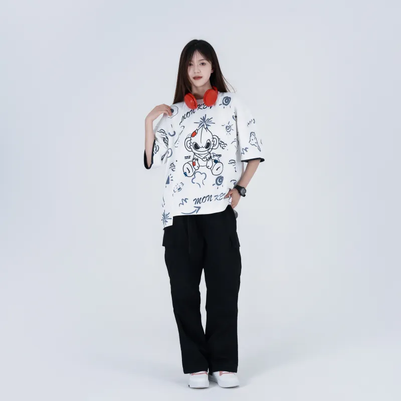 FireMonkey T Shirt Unisex White-4