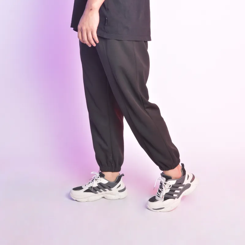 FireMonkey Knitted Sports Pants Unisex Black-7