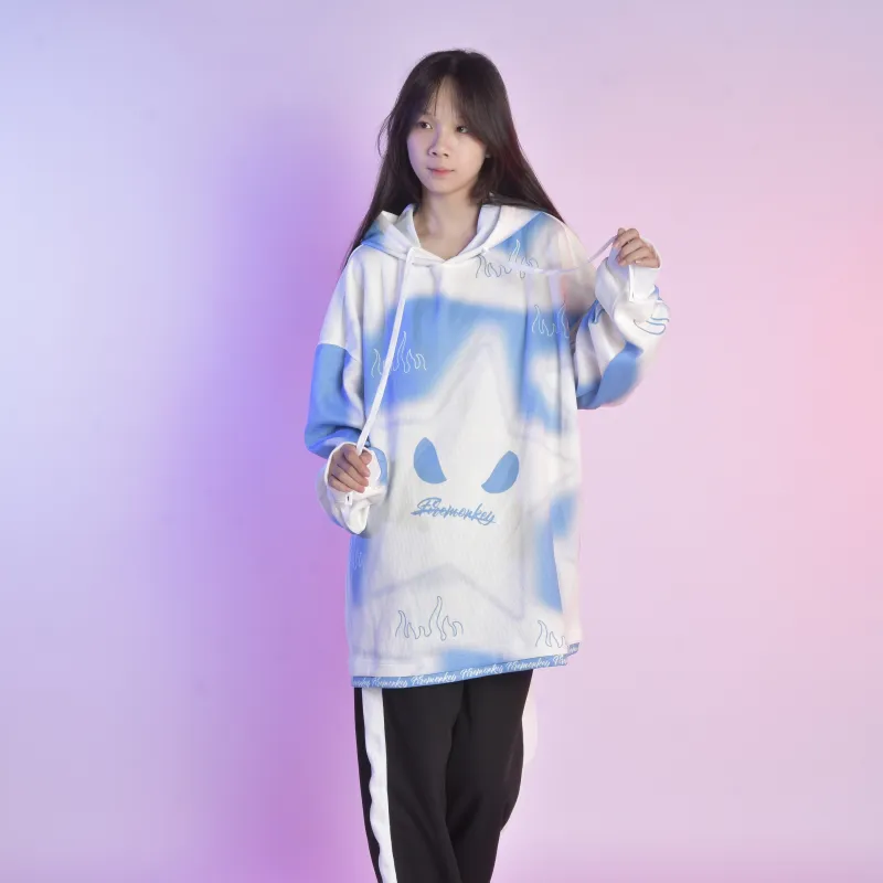 FireMonkey Sweatshirts Unisex Blue-3