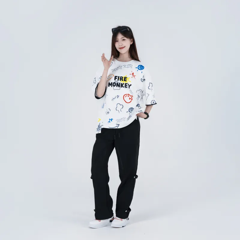FireMonkey T Shirt Unisex White-3
