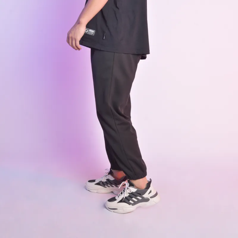 FireMonkey Knitted Sports Pants Unisex Black-6