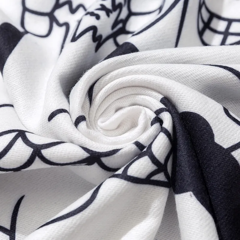FireMonkey Polyester Knit Scarves Unisex-4