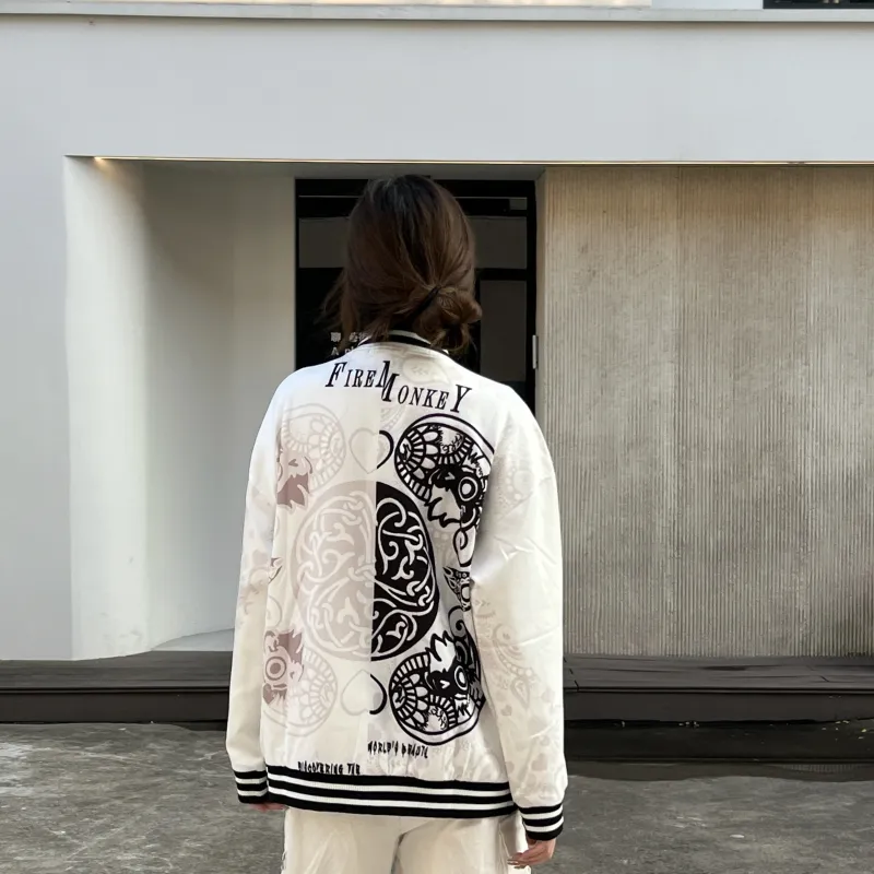 FireMonkey Baseball Jacket Unisex-3