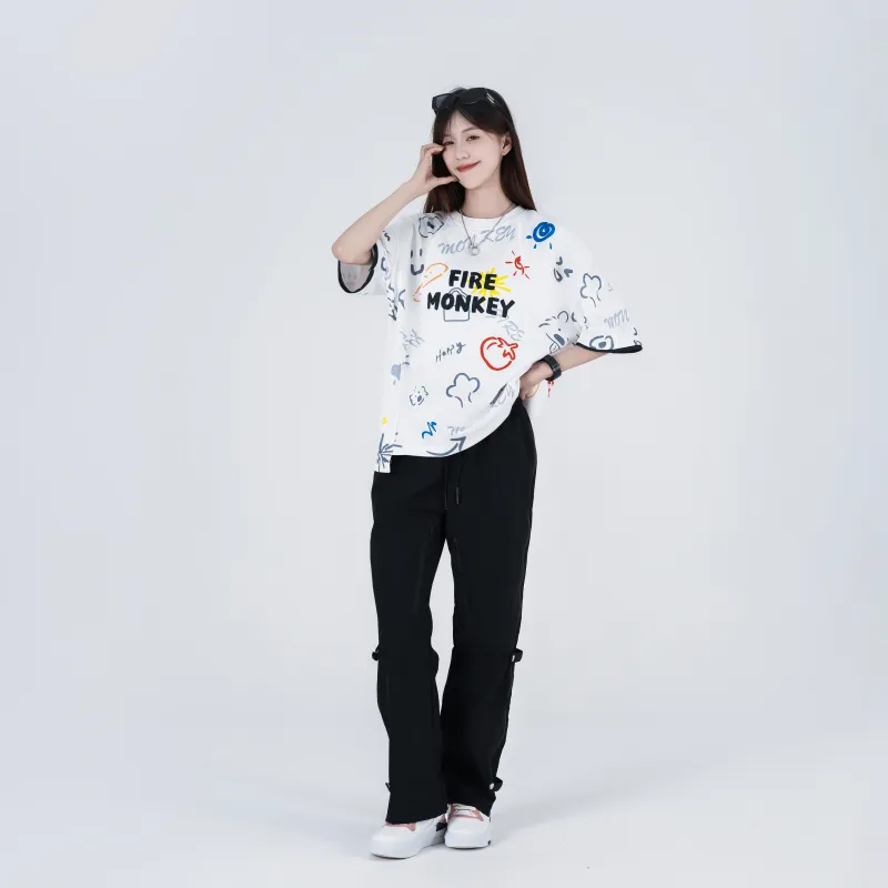 FireMonkey T Shirt Unisex White-1