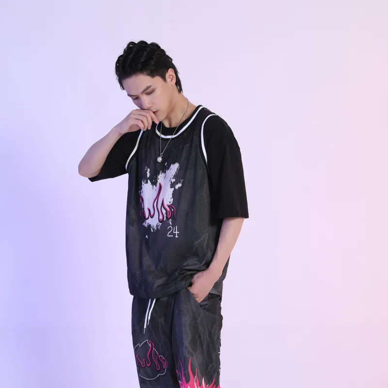 FireMonkey Basketball Suit Unisex-7
