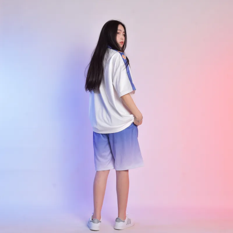 FireMonkey Basketball Shorts Unisex Blue-6