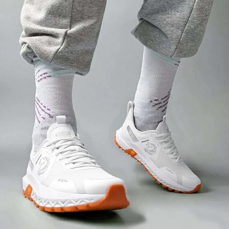 SK.TRIP x FireMonkey Running Shoes Unisex Oxford White-2