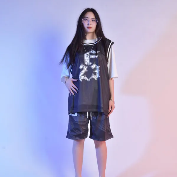 FireMonkey Casual Shorts Unisex Black-5