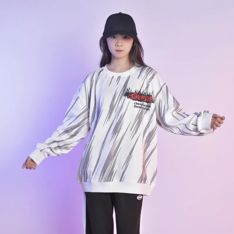 FireMonkey Sweatshirts Unisex White-4