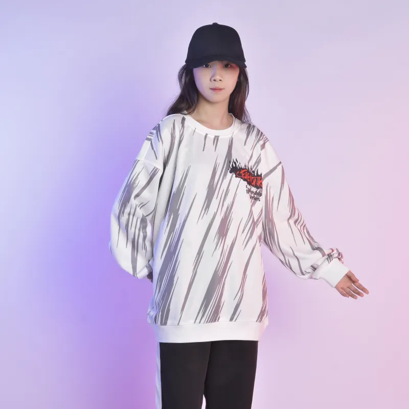 FireMonkey Sweatshirts Unisex White-5