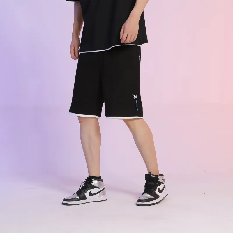 FireMonkey Casual Shorts Unisex Black-5