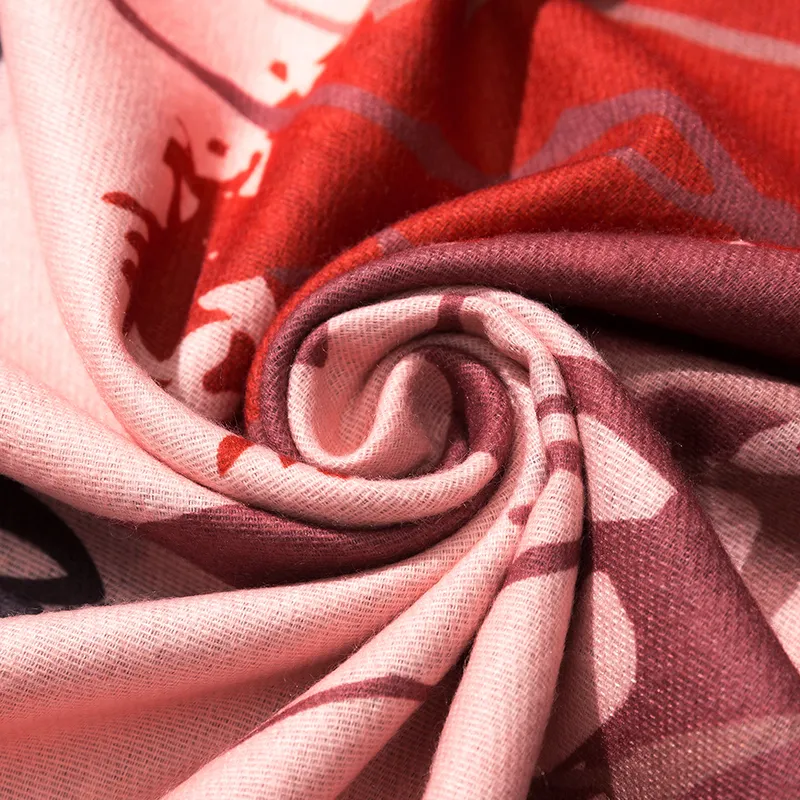 FireMonkey Polyester Knit Scarves Unisex-4