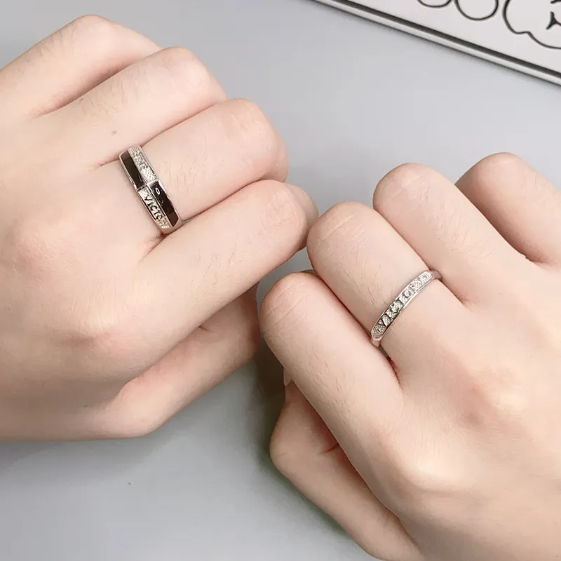 FireMonkey S999 Fine Silver Couple Rings Unisex Custom Greeting Card-1