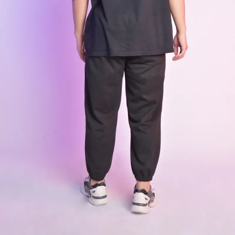 FireMonkey Knitted Sports Pants Unisex Black-4