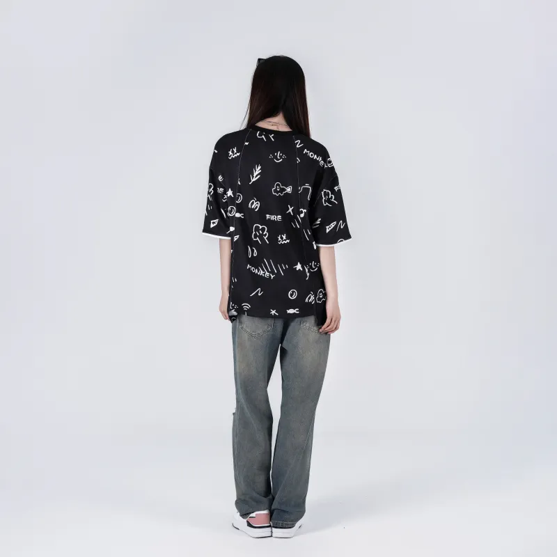 FireMonkey T Shirt Unisex Black-3