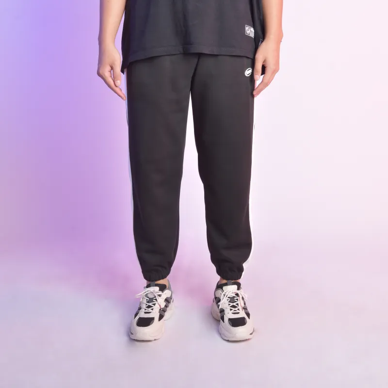 FireMonkey Knitted Sweatpants Unisex Black-2