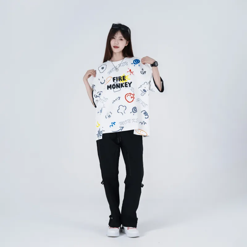 FireMonkey T Shirt Unisex White-2