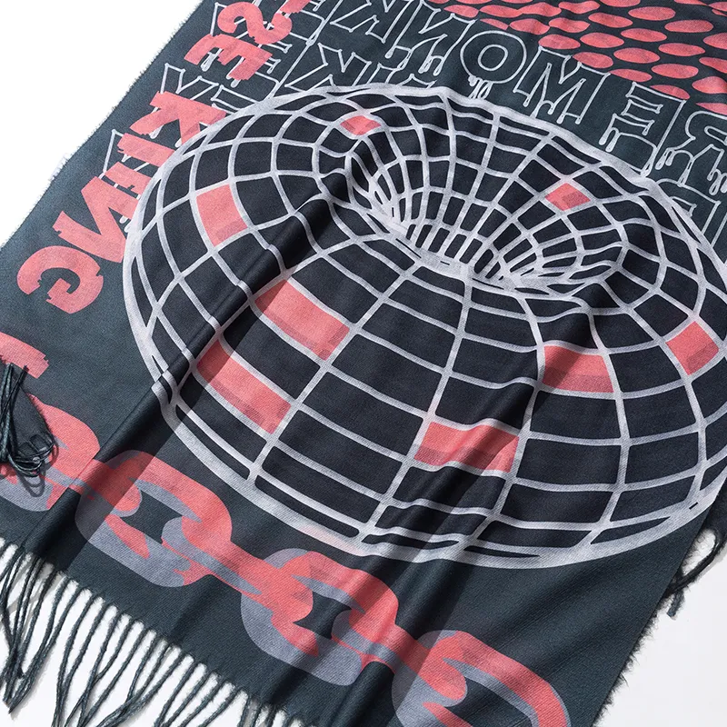 FireMonkey Knit Scarves Unisex-3