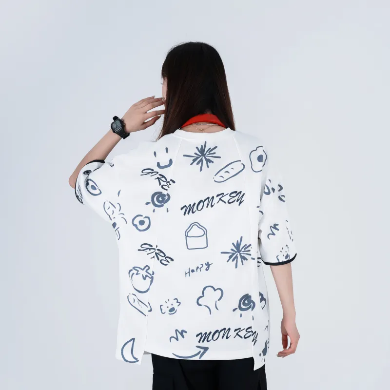 FireMonkey T Shirt Unisex White-9