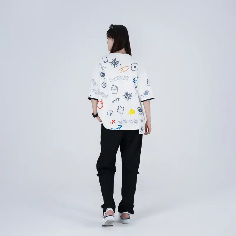 FireMonkey T Shirt Unisex White-5