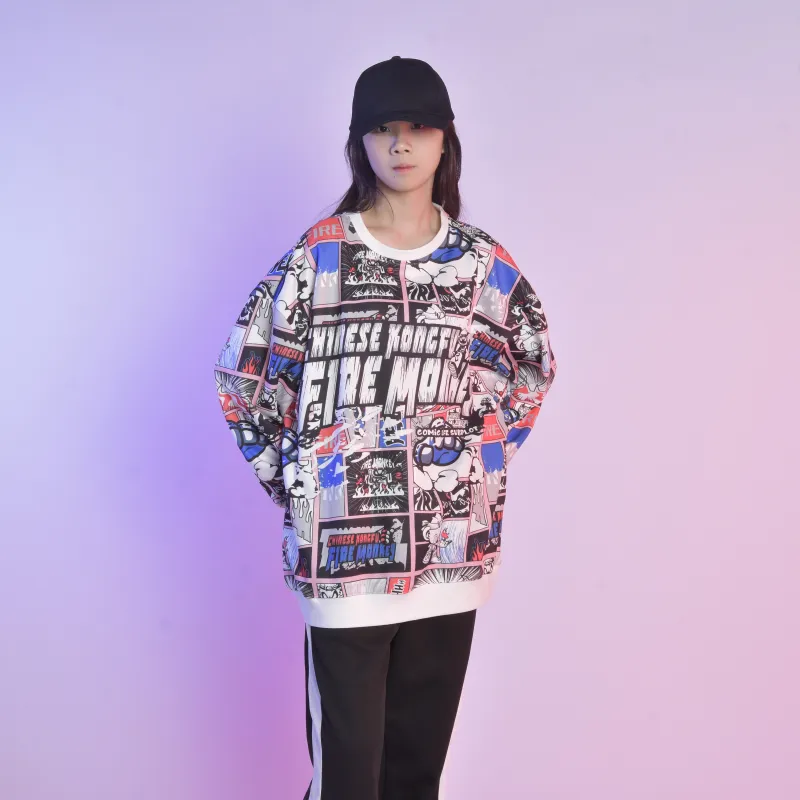FireMonkey Sweatshirts Unisex White-2